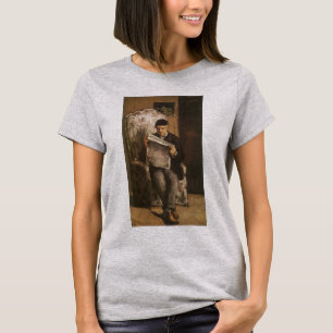 Camiseta Louis Auguste Cezanne Pai do Artista Lendo
