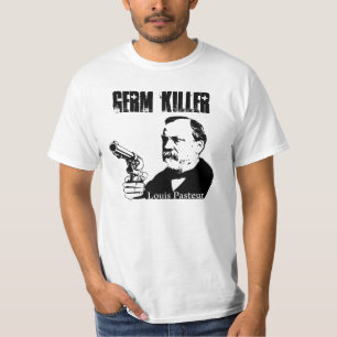 Camiseta Louis Pasteur - assassino do germe