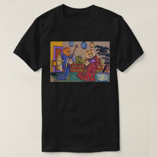 Camiseta Louis Wain Kimono Cats Fazer Music Unisex