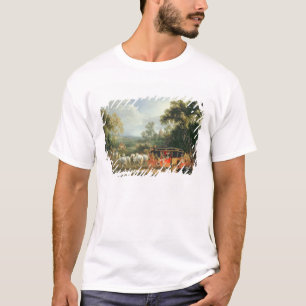 Camiseta Louis XIV em seu treinador do estado