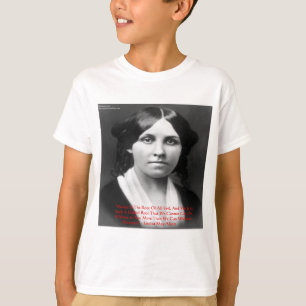 Camiseta Louisa May Alcott "Dinheiro Mau" Presentes de Cita