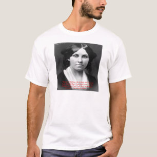 Camiseta Louisa May Alcott "Money Mau" Wisdom Cote Gifts