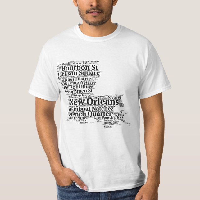 Camiseta Louisiana (Frente)