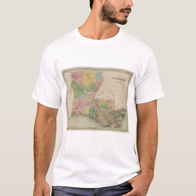 Camiseta Louisiana 3 (Frente)