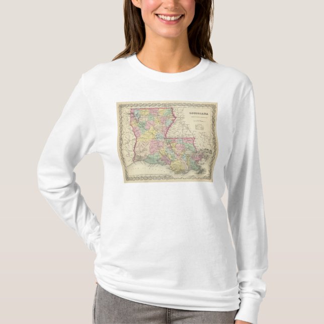 Camiseta Louisiana 8 (Frente)