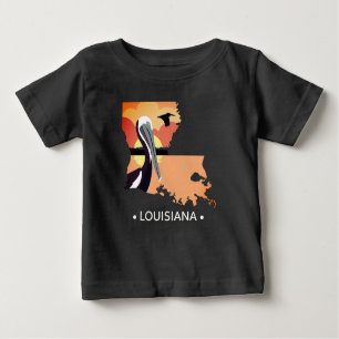 Camiseta Louisiana Baby