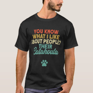 Camiseta Louisiana Catahoula Leopard Dog Você Sabe O Que Eu