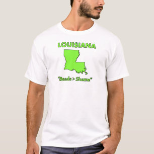 Camiseta Louisiana - Contas > Vergonha