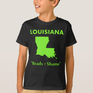 Camiseta Louisiana - Contas > Vergonha