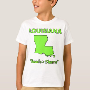 Camiseta Louisiana - Contas > Vergonha