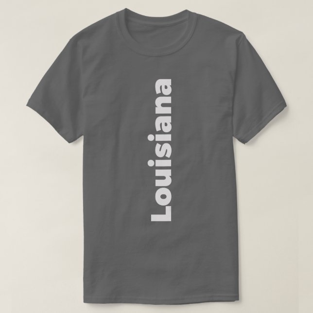 Camiseta Louisiana do lado (Frente do Design)