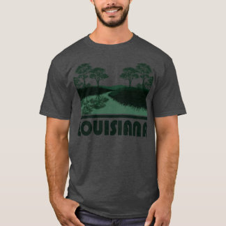 Camiseta Louisiana e natureza