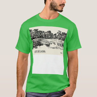 Camiseta Louisiana EUA TShirt - 1