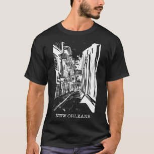 Camiseta Louisiana New Orleans Classic Street