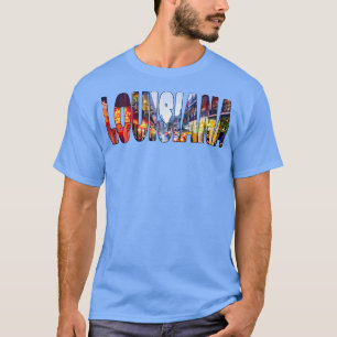 Camiseta LOUISIANA New Orleans USA Rua Bourbon