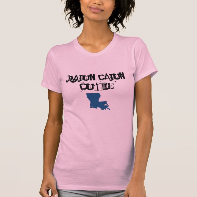 Camiseta Louisiana, Rajun CajunCutie (Frente)