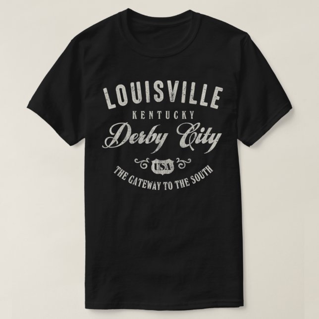Camiseta Louisville Derby City Kentucky (Frente do Design)