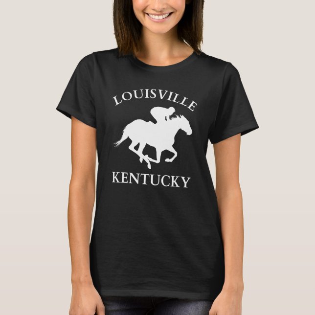 Camiseta Louisville Kentucky Equestrian Horse (Frente)