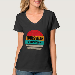 Camiseta Louisville Kentucky Retro Vintage Sunset Estados U