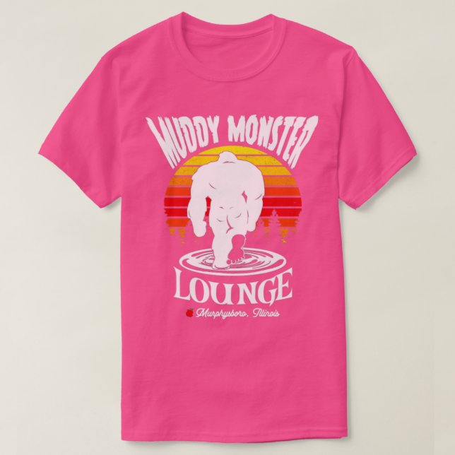 Camiseta Lounge Monstro Muddy Murphysboro IL (Frente do Design)