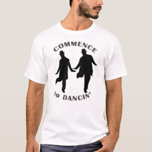Camiseta Louro e résistente - comece a Dancin