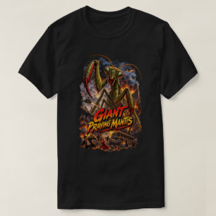 Camiseta Louva-a-Deus Gigante Terrorismo Clássico de Monstr