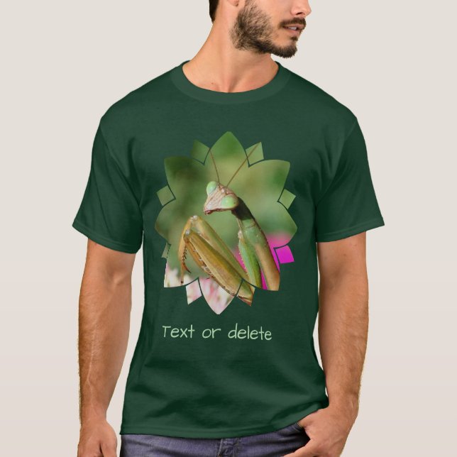 Camiseta Louva-a-Deus Personalizado (Frente)