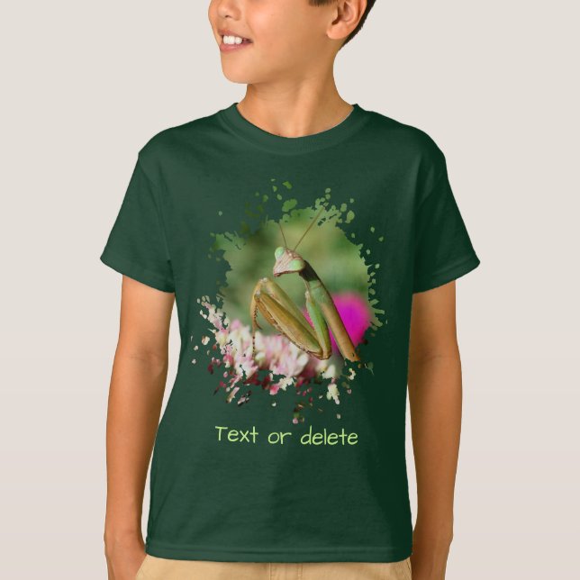 Camiseta Louva-a-Deus Personalizado (Frente)