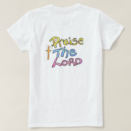 Camiseta ‘Louvado Seja O SENHOR’ com Senhoras Cristãs da Cr