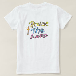 Camiseta ‘Louvado Seja O SENHOR’ com Senhoras Cristãs da Cr