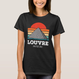 Camiseta Louvre Museum Sunrise do Amor de Paris na França