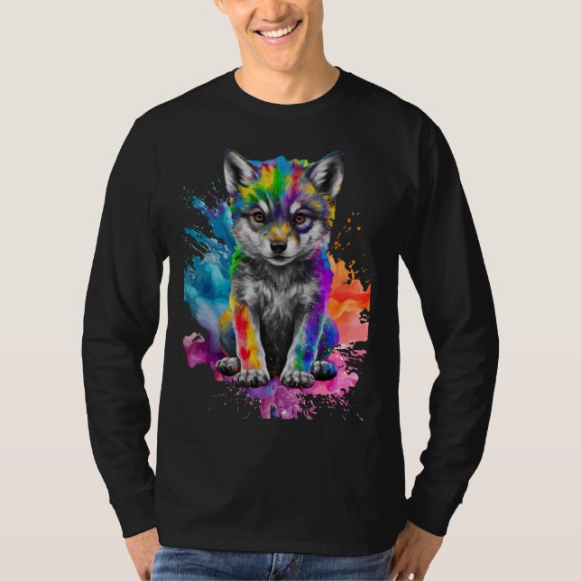 Camiseta Lovable Baby Lycan Wolf T-Shirt (Frente)