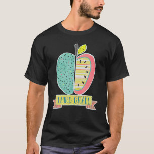 Camiseta Love 3rd Grade Life Back To School 1rua Day Of Sc