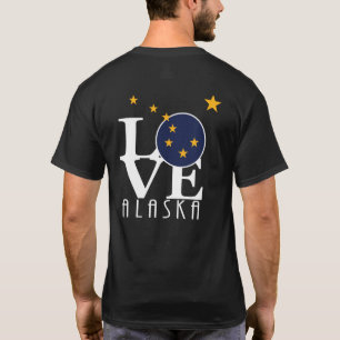 Camiseta LOVE Alaska (prin traseiro)