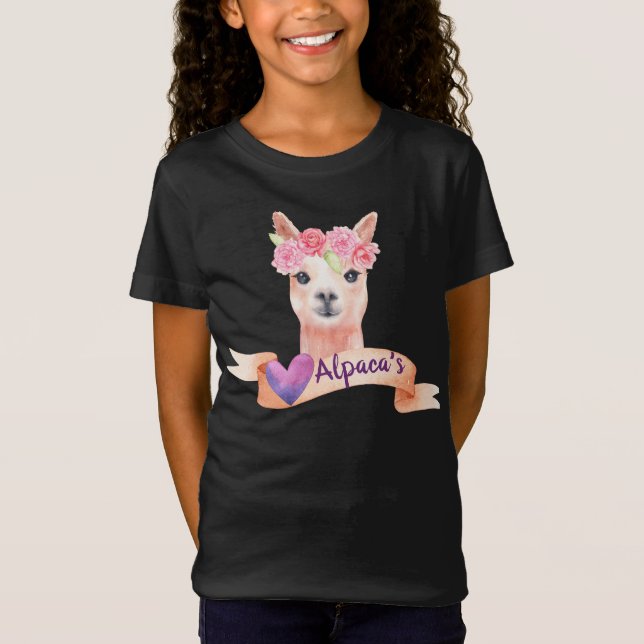 Camiseta Love Alpaca's (Frente)