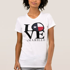 Camiseta LOVE Amarillo Texas
