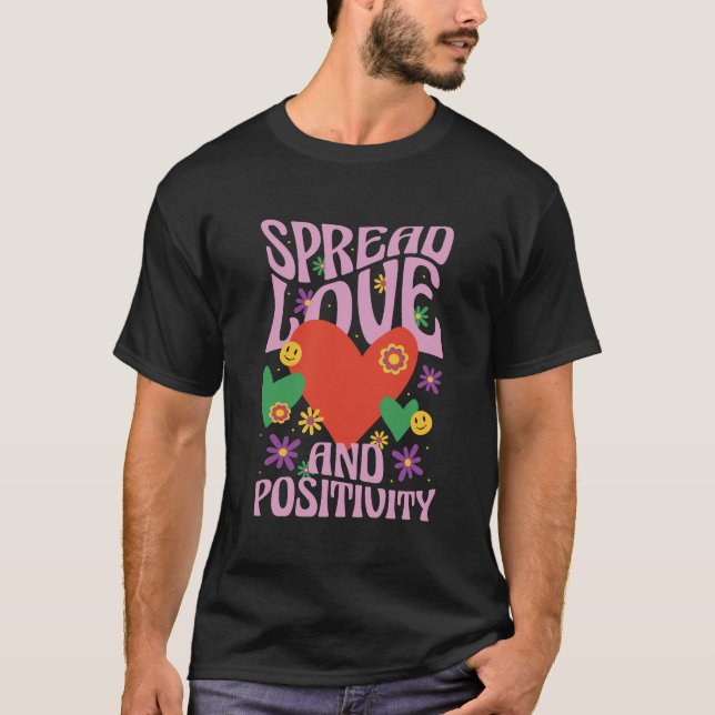 Camiseta love and positivity (Frente)