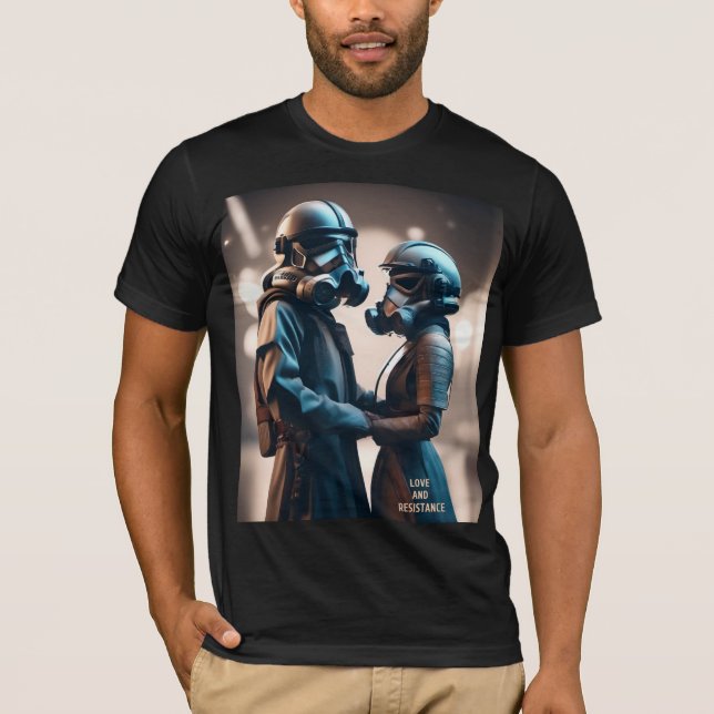 Camiseta LOVE AND RESISTANCE Cine-scope 2 (Frente)