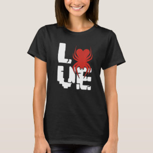 Camiseta Love Arachnophile Arachnophile Spider Web Insect C