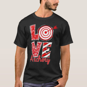 Camiseta Love Archery Happy Valentine Day Archiving