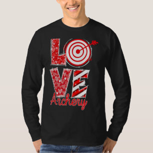 Camiseta Love Archery Happy Valentine Day Archiving