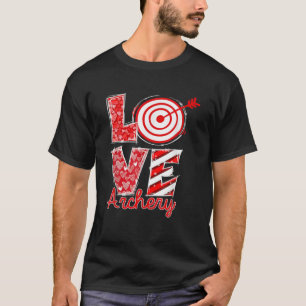 Camiseta Love Archery Happy Valentine Day Archiving