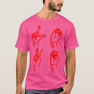 Camiseta Love ASL 3