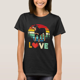 Camiseta Love Australian Cattle Dog Red Blue Heeler Mãe