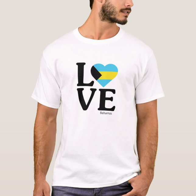 Camiseta Love Bahamas (Frente)