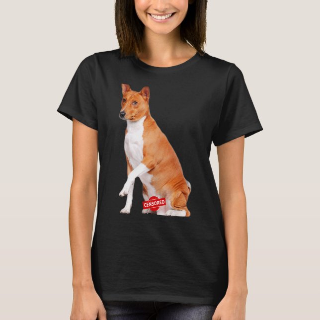Camiseta Love Basenji Dog Mãe Pai Puppy Pet Namorados (Frente)