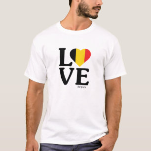 Camiseta Love Belgium
