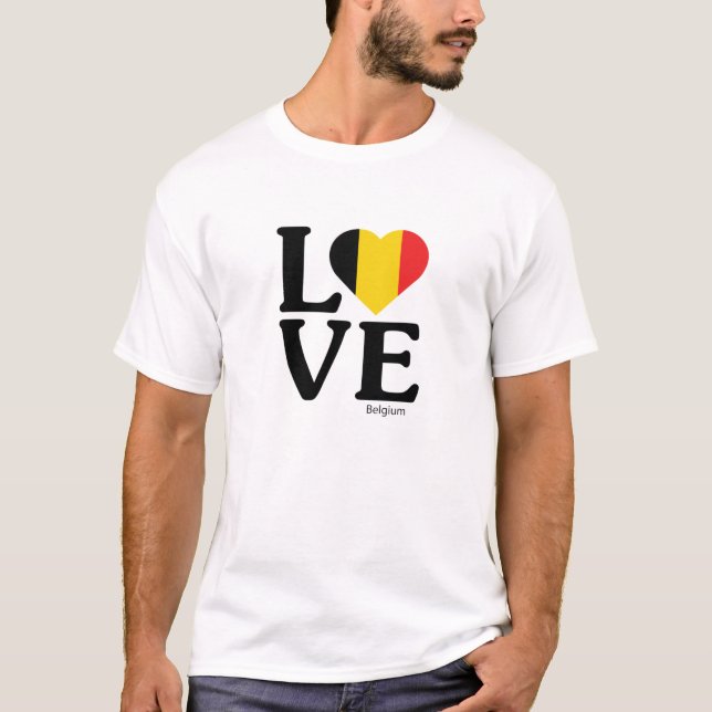 Camiseta Love Belgium (Frente)