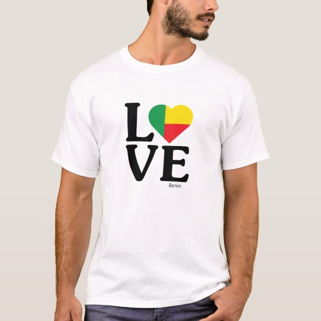 Camiseta Love Benin (Frente)