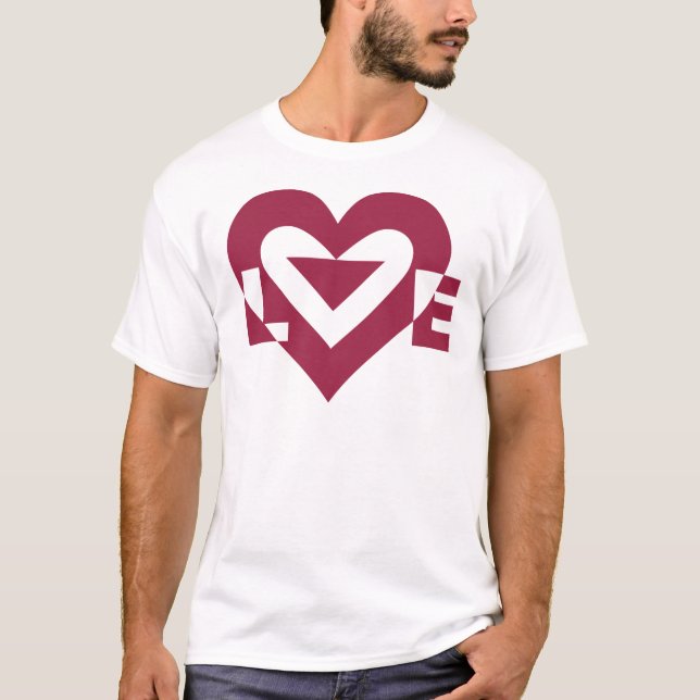 Camiseta Love Berry Purple (Frente)